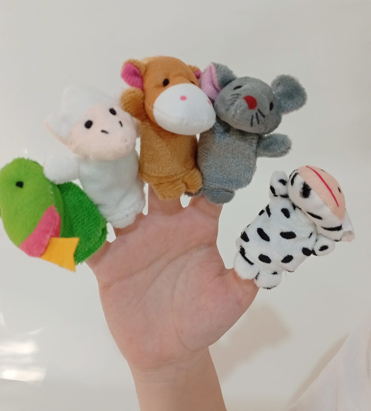 Títeres para Dedos con Diseño de Animales