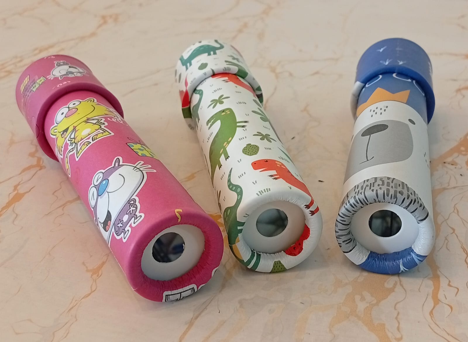 Caleidoscopio Geométrico Giratorio